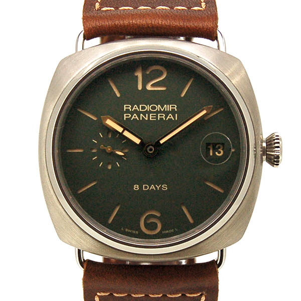 パネライ　PANERAI　ラジオミール 8デイズ チタニオ　PAM00735　45mm　手巻き　ブティック限定　USED　中古