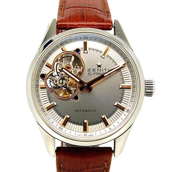 ゼニス　ZENITH　エルプリメロ　シノプシス 03.2170.4613/01.C713　SS　シルバー　40mm　USED　中古