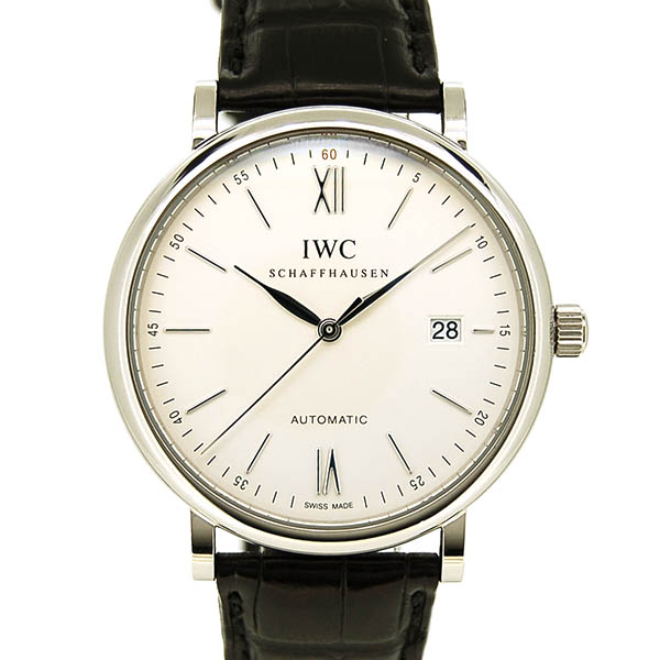 IWC　ポートフィノ　IW356501　SS　40mm　シルバー　USED　中古
