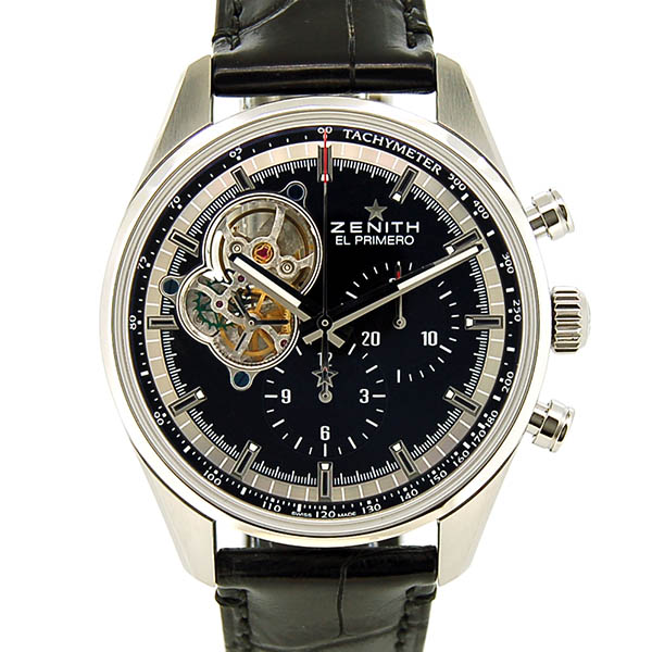 ゼニス　ZENITH　エルプリメロ　クロノマスター1969　03.2040.4061/21.C496　ブラック　42mm　USED　中古