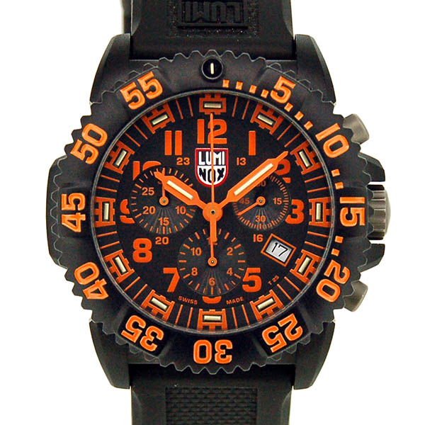 ルミノックス　LUMINOX　ネイビーシールズ　カラーマーク　クロノグラフ　3080シリーズ　Ref.3089　44mm　USED　中古