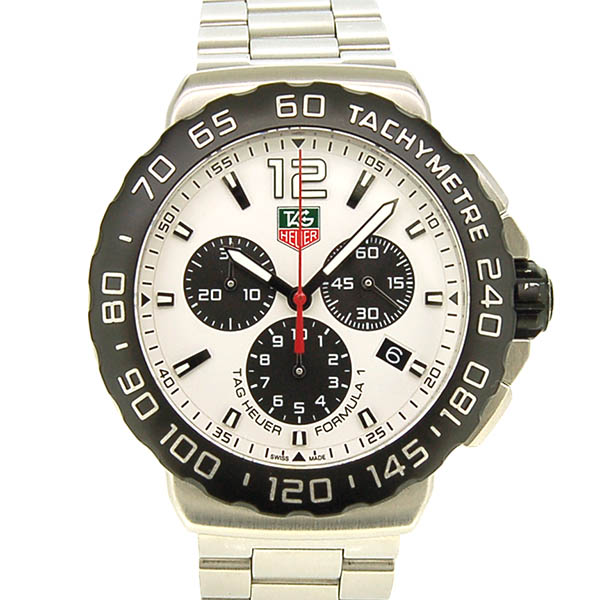 タグホイヤー　TAG HEUER　フォーミュラ1　クロノグラフ　CAU1111.BA0858　クォーツ　42mm　USED　中古