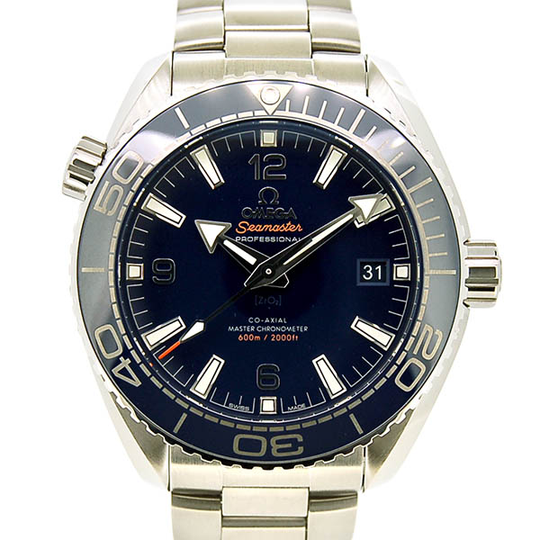 オメガ　OMEGA　シーマスター プラネットオーシャン マスタークロノメーター　215.30.44.21.03.001　ブルー　43.5mm　未使用品