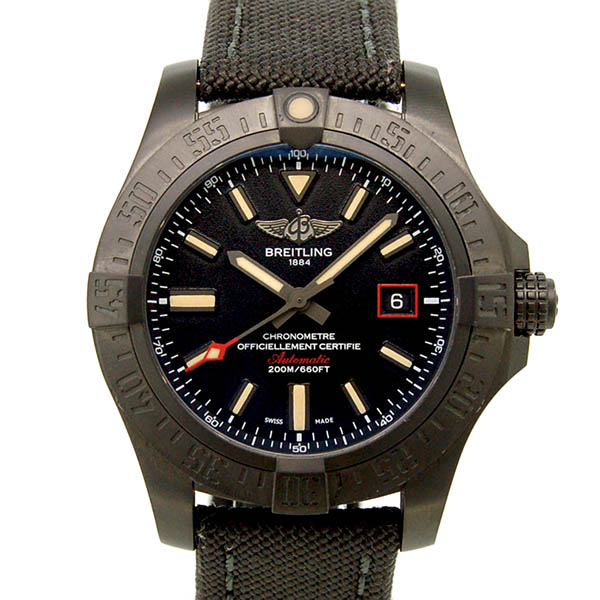 ブライトリング　BREITLING　アベンジャー ブラックバード 44　V171B74MMA　USED　中古