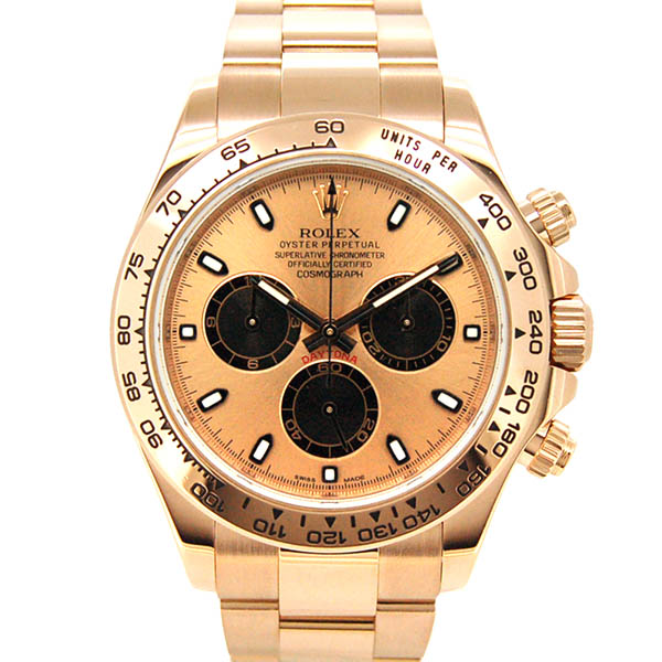 ロレックス　ROLEX　デイトナ　Ref.116505　エバーローズゴールド　ピンク/ブラック　ランダム番　USED　中古