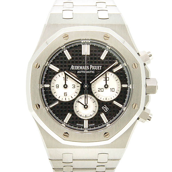 オーデマ・ピゲ　AUDEMARS PIGUET　ロイヤルオーク クロノグラフ　26331ST.OO.1220ST.02　SS　41mm　ブラック/シルバー　USED　中古