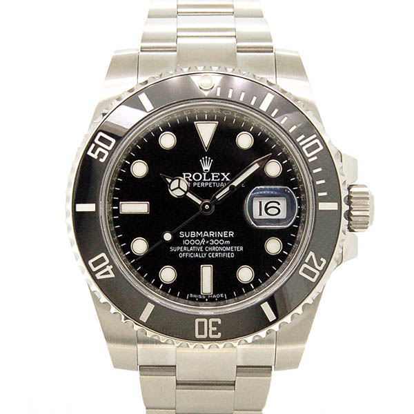 ロレックス　ROLEX　サブマリーナデイト　Ref.116610LN　ブラック　SS　40mm　ランダム番　国内正規品　USED　中古