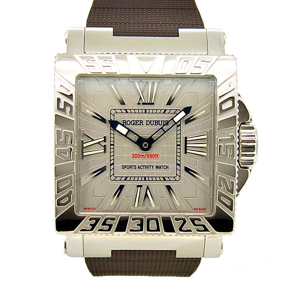 ロジェ・デュブイ　ROGER DUBUIS　アクアマーレ　GA41 14 9 3.53　888本限定　ラバー　41mm　USED　中古