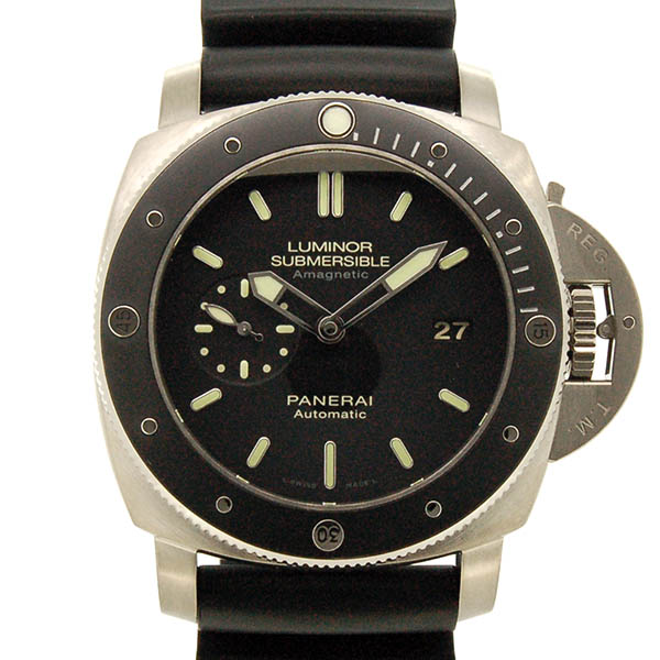 パネライ　PANERAI　ルミノール1950 3デイズ サブマーシブル アマグネティック チタニオ　PAM00389　47mm　USED　中古