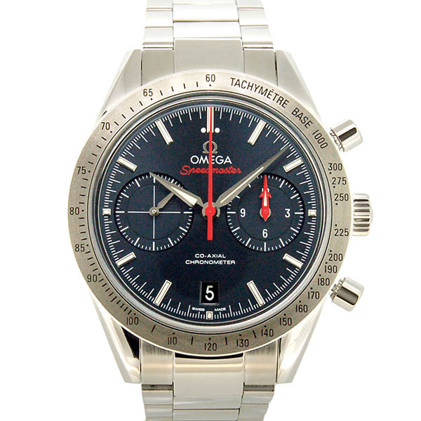 オメガ　OMEGA　スピードマスター 57 クロノグラフ　331.10.42.51.03.001　SS　41.5mm　ブルー　USED　中古