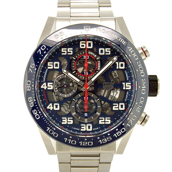 タグホイヤー　TAG HEUER　カレラ キャリバーホイヤー01 レッドブル レーシング スペシャルエディション　CAR2A1K.BA0703　45mm　USED　中古