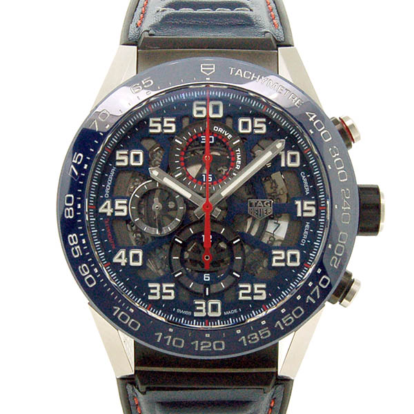 タグホイヤー　TAG HEUER　カレラ キャリバーホイヤー01 レッドブル レーシング スペシャルエディション　CAR2A1N.FT6100　45mm　USED　中古