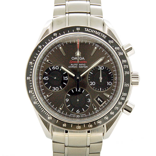 オメガ　OMEGA　スピードマスターオートマティックデイト　323.30.40.40.06.001　グレー/ブラック　40mm　未使用品
