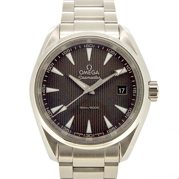 オメガ　OMEGA　シーマスター　アクアテラ　231.10.39.60.06.001　グレータペストリー　メンズ　クォーツ　38.5mm　USED　中古