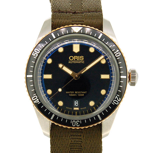 オリス　ORIS　ダイバーズ65　733 7707 4354　40m　自動巻き　USED　中古
