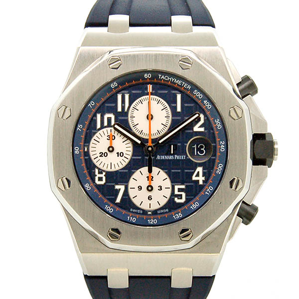 オーデマ・ピゲ　AUDEMARS PIGUET　ロイヤルオーク　オフショア　クロノグラフ　26470ST.OO.A027CA.01　ブルー/シルバー　USED　中古