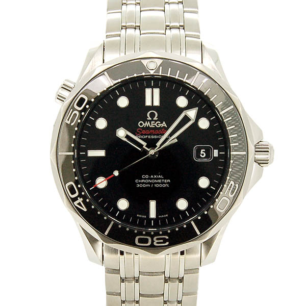 オメガ　OMEGA　シーマスター300 コーアクシャル　212.30.41.20.01.003　ブラック　41mm　USED　中古