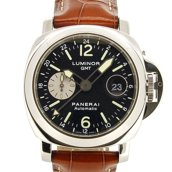 パネライ　PANERAI　ルミノールGMT　44mm　PAM00088　ブラック　USED　中古