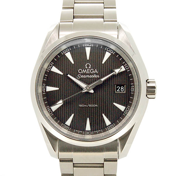 オメガ　OMEGA　シーマスター　アクアテラ　231.10.39.60.06.001　グレータペストリー　メンズ　クォーツ　38.5mm　USED　中古
