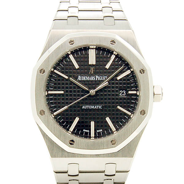 オーデマ・ピゲ　AUDEMARS PIGUET　ロイヤルオーク　15400ST.OO.1220ST.01　41mm　ブラック　USED　中古