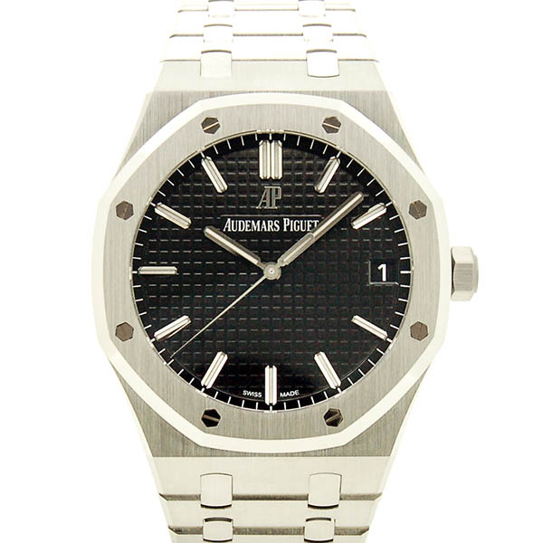 オーデマ・ピゲ　AUDEMARS PIGUET　ロイヤルオーク　オートマティック　15500ST.OO.1220ST.03　41mm　ブラック　未使用品