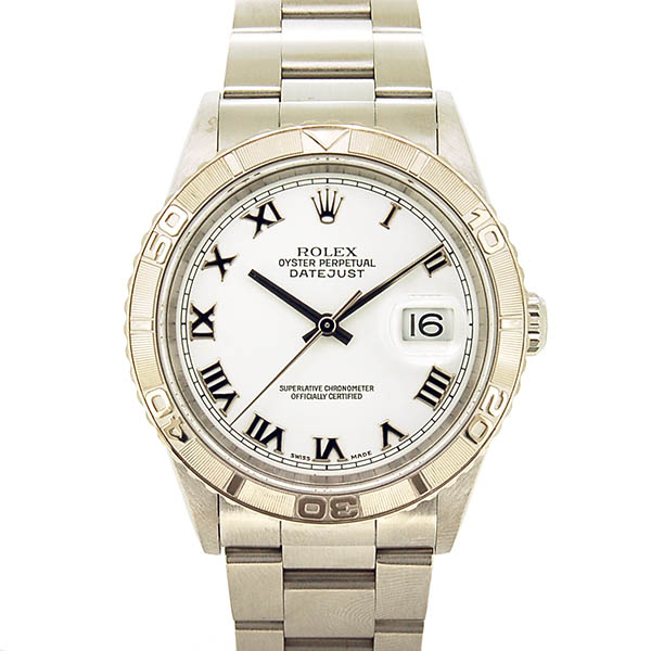 ロレックス ROLEX デイトジャスト サンダーバード 16264 ホワイトローマ P番 36mm USED 中古 Zetton(ゼットン) ロレックス ROLEX デイトジャスト サンダーバード 16264 ホワイトローマ P番 36mm USED 中古 Zetton(ゼットン)