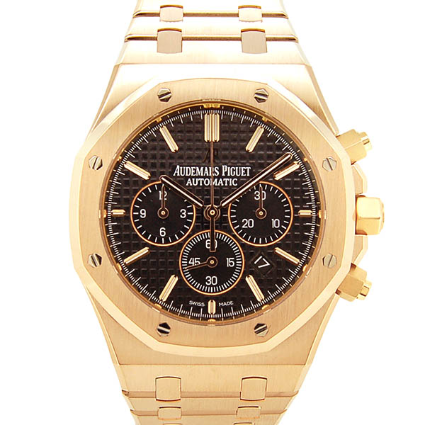オーデマ・ピゲ　AUDEMARS PIGUET　ロイヤルオーク クロノグラフ　26320OR.OO.1220OR.01　18KPG　41mm　ブラック　USED　中古