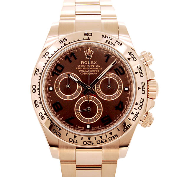 ロレックス　ROLEX　デイトナ　Ref.116505　エバーローズゴールド　チョコレートブラウン　ランダム番　未使用品