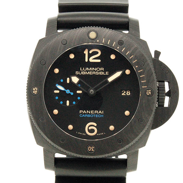 パネライ　PANERAI　ルミノール サブマーシブル1950 カーボテック 3デイズ オートマティック　PAM00616　47mm　USED　中古