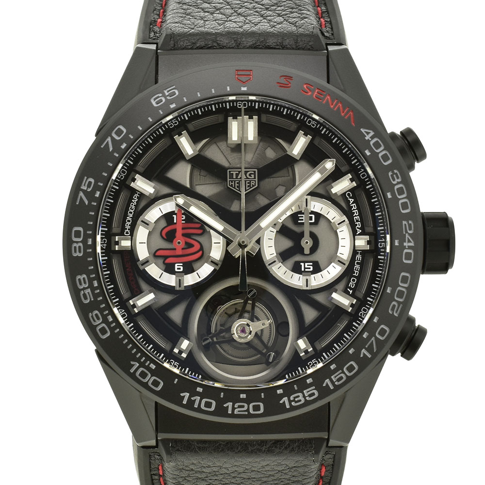 タグホイヤー　TAG HEUER　カレラ ホイヤー02T アイルトン・セナ スペシャルエディション　CAR5A91.FT6162　45mm　世界175本限定　国内正規品　未使用品