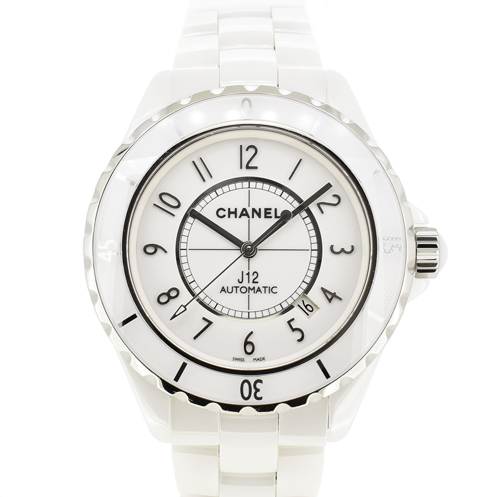 シャネル　CHANEL　J12　H2981　42mm　ホワイトセラミック　USED　中古