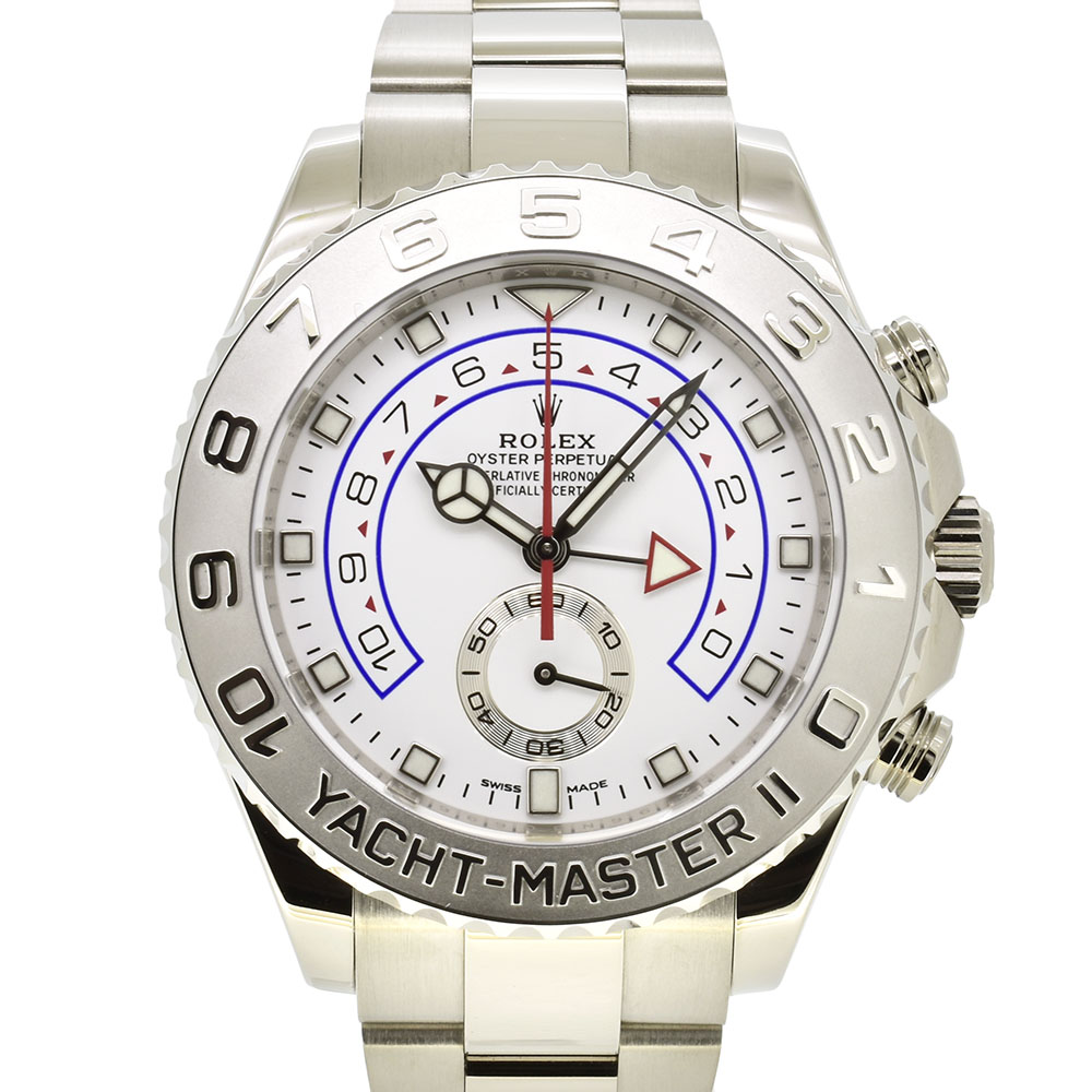 ロレックス ROLEX ヨットマスター2 Ref.116689 K18WG 自動巻き 44mm ...