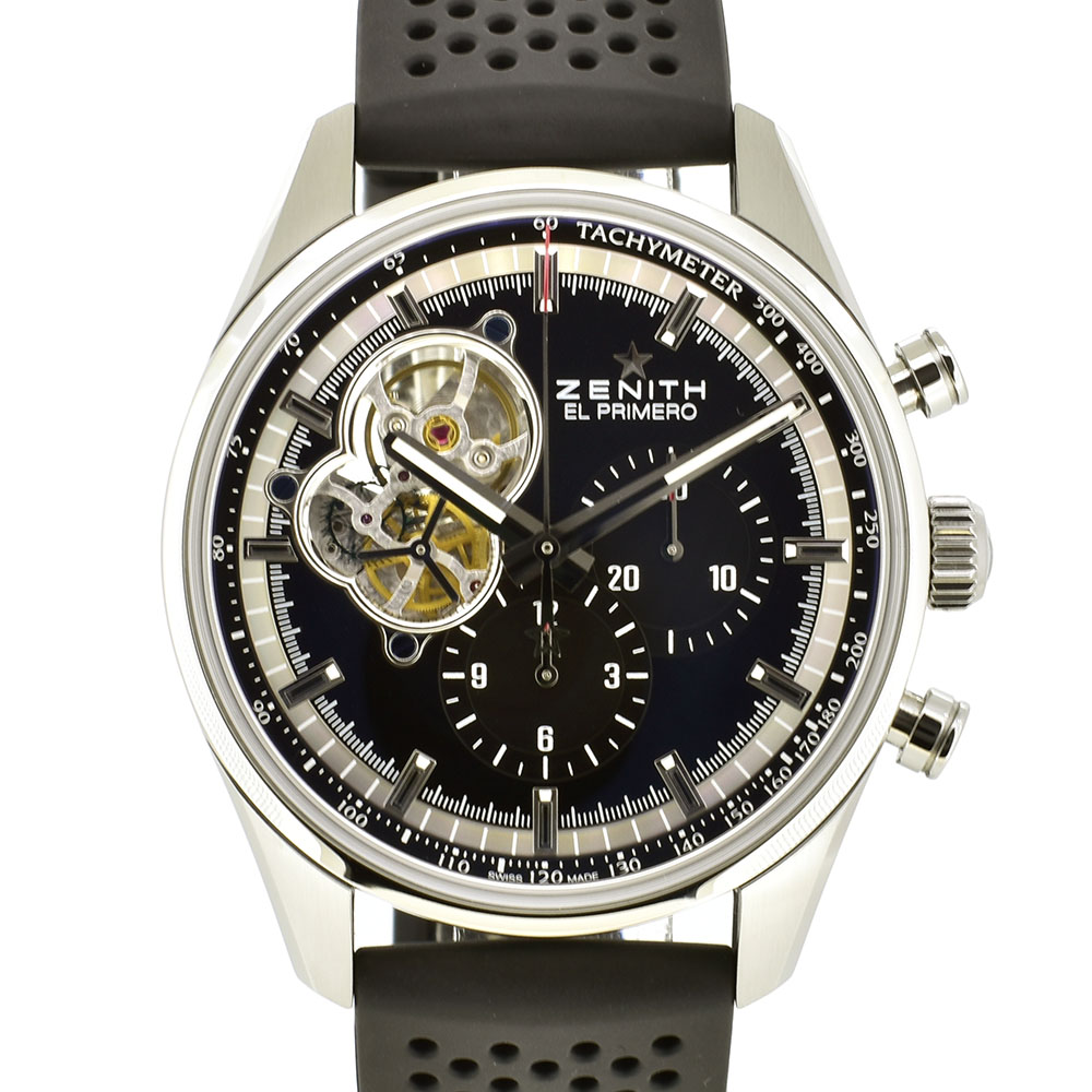 ゼニス　ZENITH　エルプリメロ クロノマスター オープン　03.2040.4061/21.R576　ブラック　42mm　USED　中古