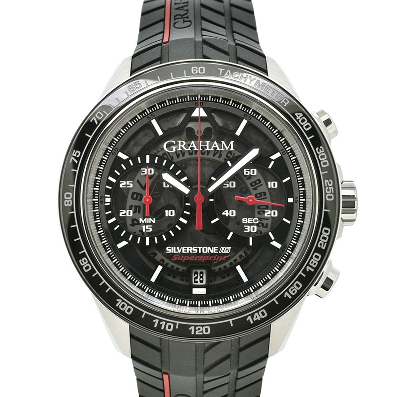 グラハム　GRAHAM　シルバーストーン RS スーパースプリント　2STBC.B05A.K99F　42mm　未使用品