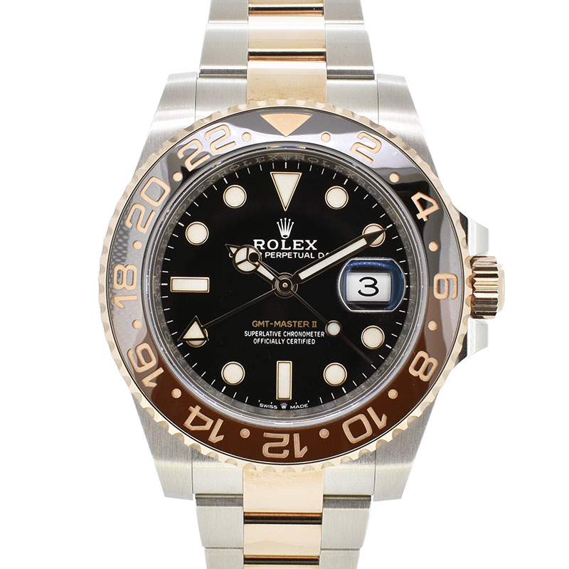 ロレックス　ROLEX　GMTマスター2　126711CHNR　ブラウン/ブラックベゼル　40mm　国内正規　未使用品