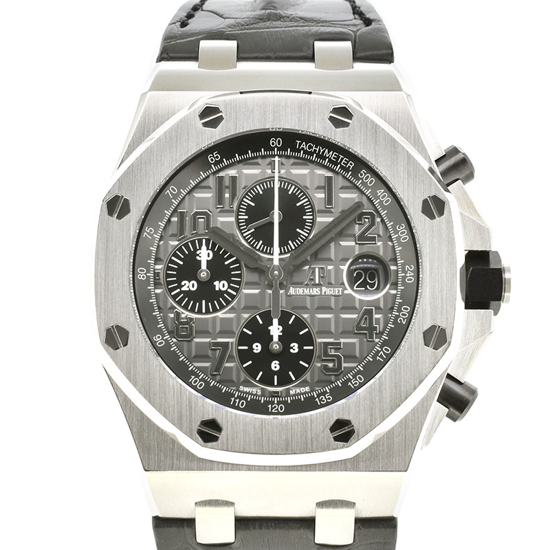 オーデマ・ピゲ　AUDEMARS PIGUET　ロイヤルオーク オフショア クロノグラフ　26470ST.OO.A104CR.01　グレー　42mm　USED　中古