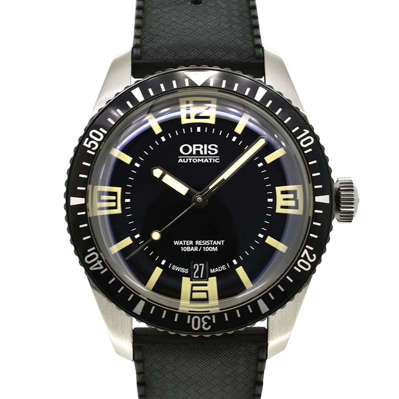 オリス　ORIS　ダイバーズ65　733 7707 4064 R　40mm　自動巻き　USED　中古