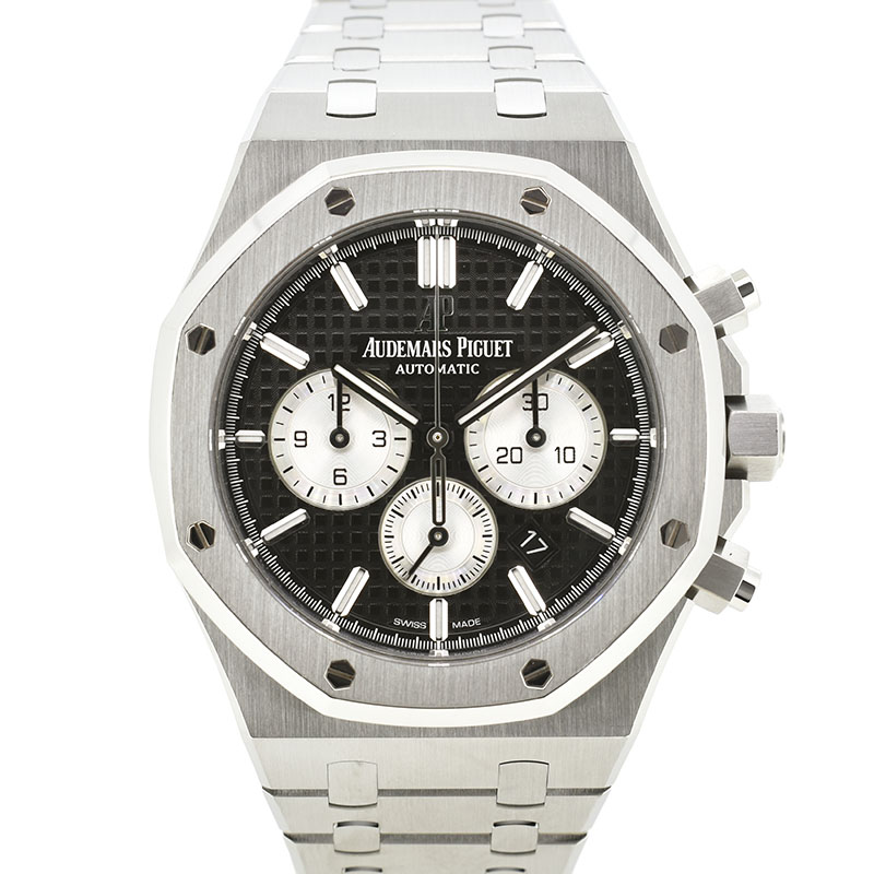 オーデマ・ピゲ　AUDEMARS PIGUET　ロイヤルオーク クロノグラフ　26331ST.OO.1220ST.02　SS　41mm　ブラック/シルバー　USED　中古