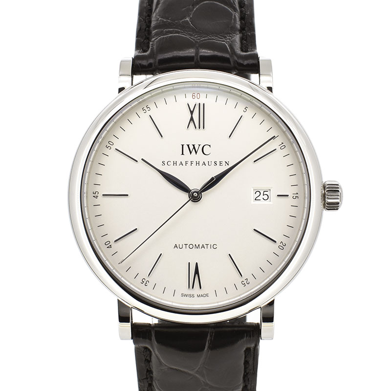 IWC　ポートフィノ　IW356501　SS　40mm　シルバー　USED　中古