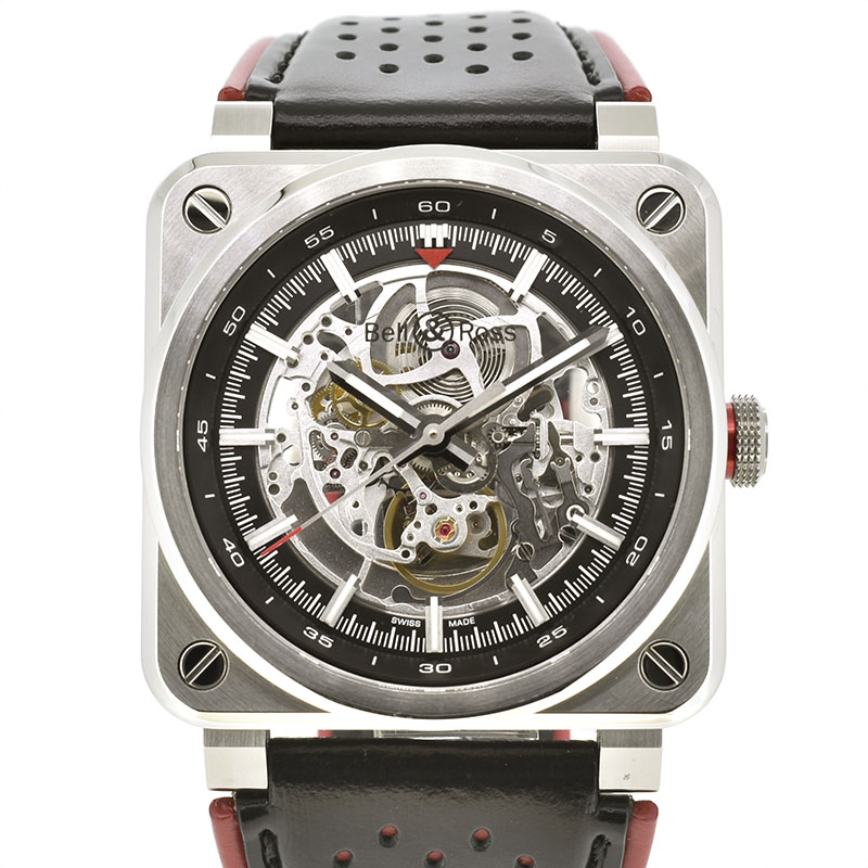 ベル＆ロス　BELL＆ROSS　エアロGT　BR03-92-Aero-GT　スケルトン　42mm　USED　中古
