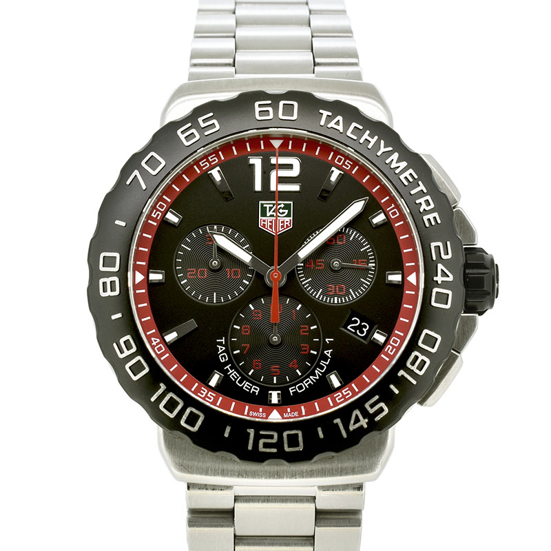 タグホイヤー　TAG HEUER　フォーミュラ1 クロノグラフ　CAU1116.BA0858　クォーツ　42mm　USED　中古
