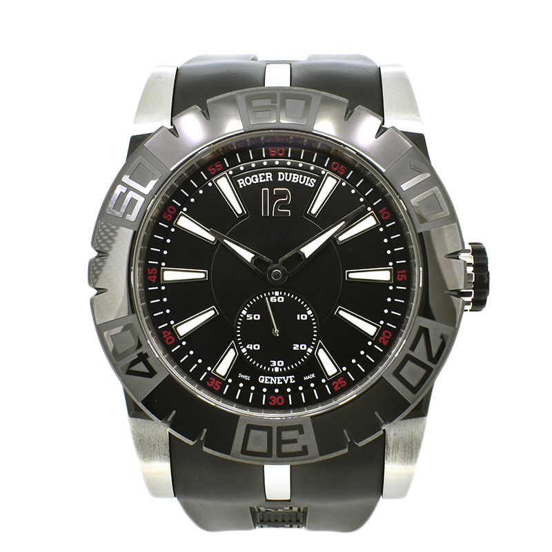 ロジェ・デュブイ　ROGER DUBUIS　イージーダイバー　RDDBSE0280　46mm　ブラック　世界888本限定　USED　中古