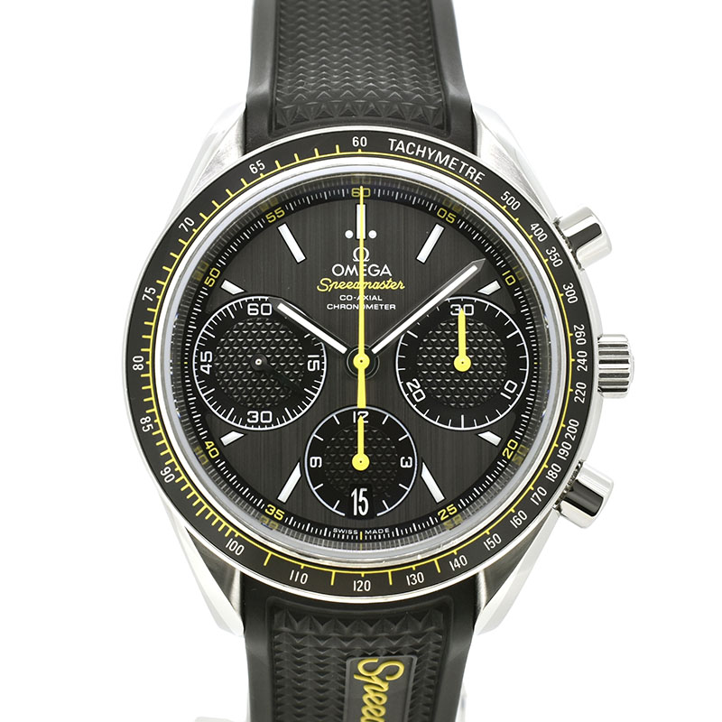 オメガ　OMEGA　スピードマスターレーシング　326.32.40.50.06.001　SS　ラバーベルト　40mm　自動巻　USED　中古