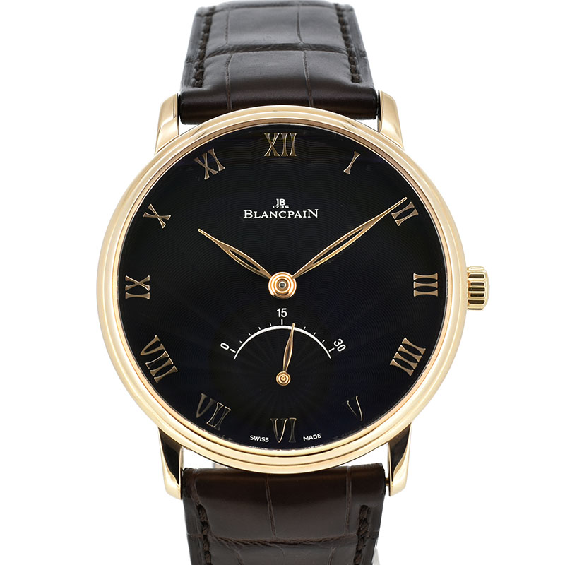 ブランパン　BLANCPAIN　ヴィルレ ウルトラスリム レトログラード　6653-3630-55B　40mm　18KRG　自動巻き　USED　中古