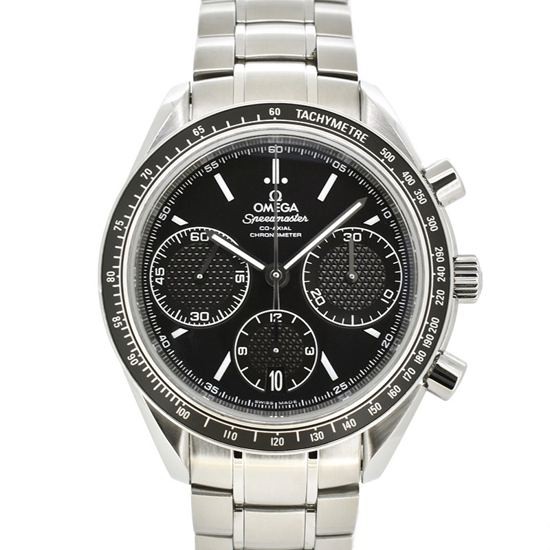 オメガ　OMEGA　スピードマスターレーシング　326.30.40.50.01.001　SS　ブラック　40mm　自動巻　USED　中古