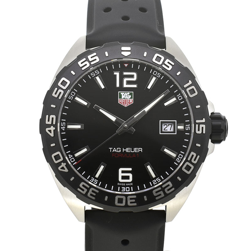 タグホイヤー　TAG HEUER　フォーミュラ1　WAZ1110.FT8023 　ブラック　クォーツ　41mm　USED　中古