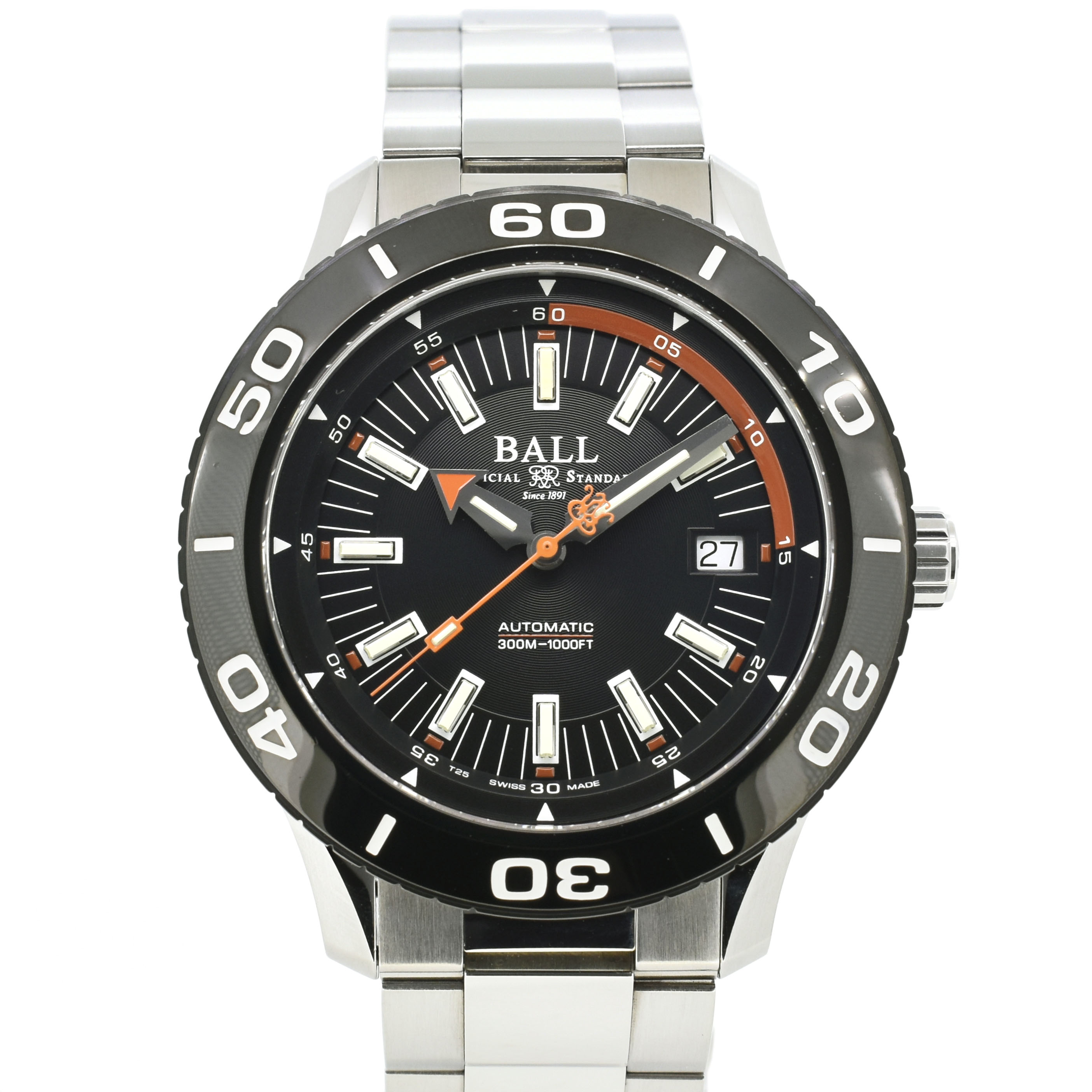 ボールウォッチ　BALL　ストークマン NECC　DM3090A-SJ-BK　42mm　SS　未使用品