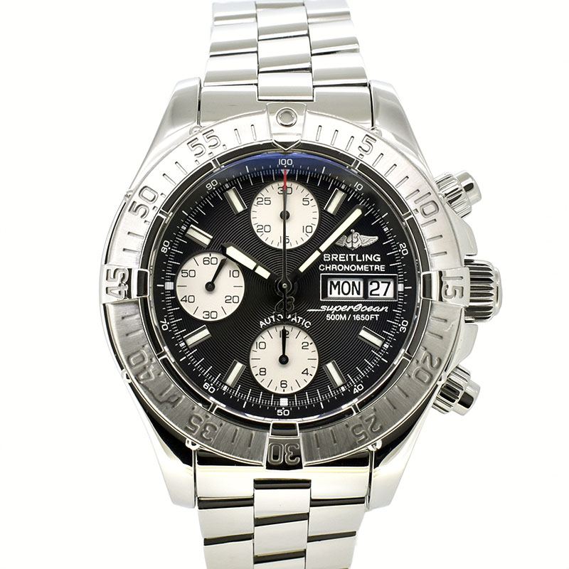 ブライトリング　BREITLING　クロノスーパーオーシャン　A13340　42mm　SS　USED　中古