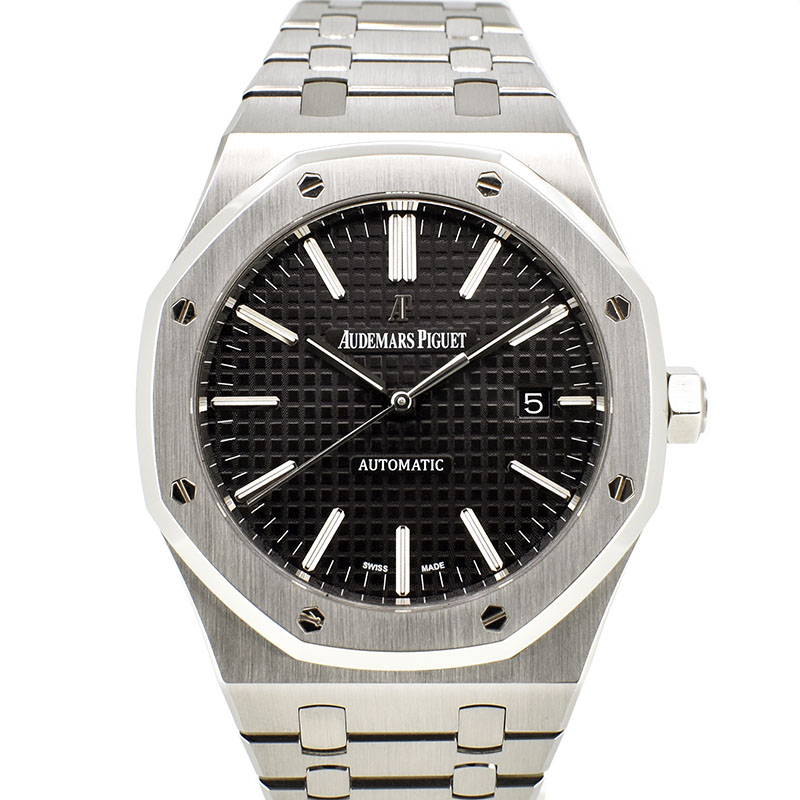 オーデマ・ピゲ　AUDEMARS PIGUET　ロイヤルオーク　15400ST.OO.1220ST.01　41mm　ブラック　USED　中古