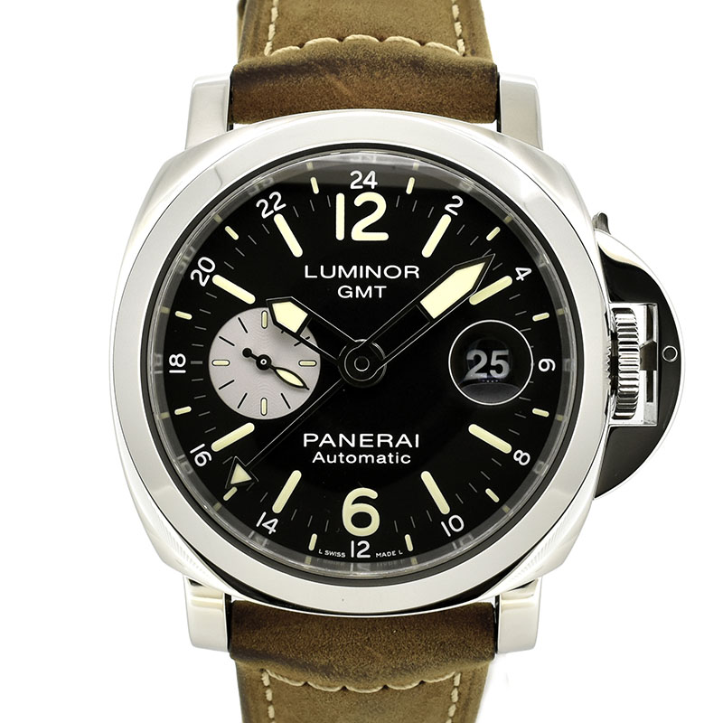 パネライ　PANERAI　ルミノールGMT　アッチャイオ　PAM01088　ブラック　T番　44mm　USED　中古